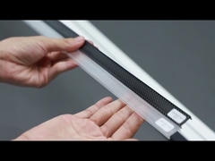 Profilé en aluminium pour bande LED avec couvercle PC/PMMA transparent/semi-clair/noir/diffuseur