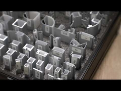 Profilé LED encastré en plâtre 6063 Alliage d'aluminium T5 pour la décoration intérieure et l'éclairage de bureau