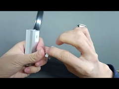 L'extrusion de couverture de PC a enfoncé la couverture menée en aluminium d'Ugr de diffuseur de PC de profil pour la solution linéaire menée