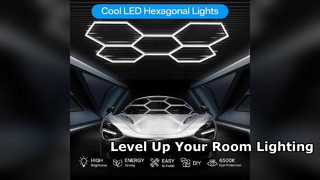Transformez votre pièce avec des lumières LED hexagonales