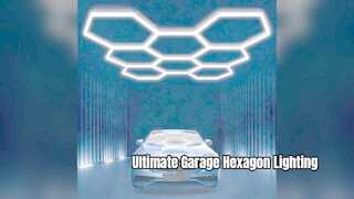 Améliorez votre garage avec l'éclairage modulaire LED Hexagon