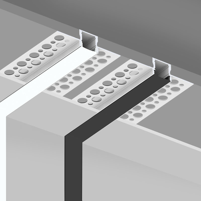 Logement d'extrusion de profil de plaque de plâtre de ROHS LED pour l'éclairage de plafond