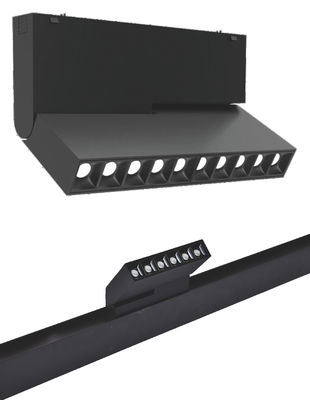 Bon prix LED Magnetic Track Light Linear Lighting System Recessed DC24V Ra>90 Fro Commercail Lighting en ligne