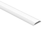 PC Frosted Led Strip Aluminium Profile IP44 Flat Extrusion PMMA Cover