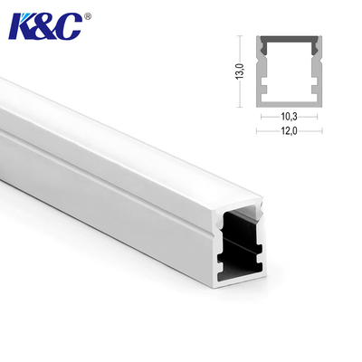 Bon prix La Manche de profil de l'alliage d'aluminium 6063 T5 LED avec la couverture de diffuseur de PC en ligne