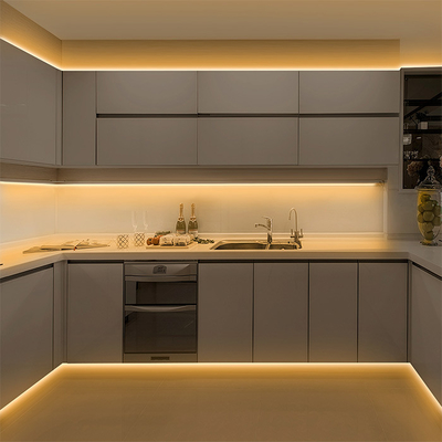 Le coin mené de surface de lampe de Cabinet de lumières de bande a monté la Manche de logement en aluminium d'extrusion d'Alu de profil