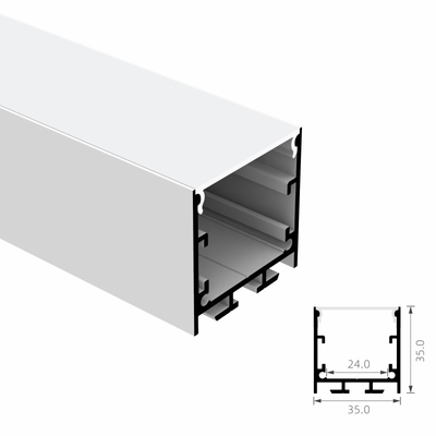 La Manche de levage en aluminium d'extrusion du profil 35x35mm de bande de LED pour la lumière de bande menée