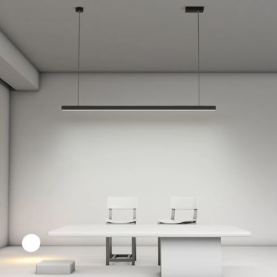Bon prix Le profil mené en aluminium pendant avec le conducteur In 100*75mm a mené le canal en aluminium en ligne