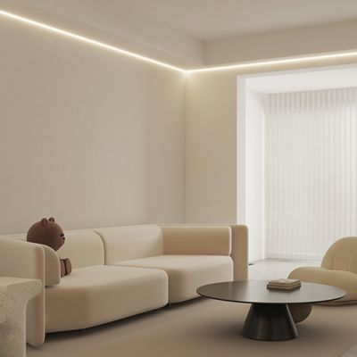 Le sablage de allumage mené en aluminium de profils de la longueur 2.5m de ROHS a enfoncé