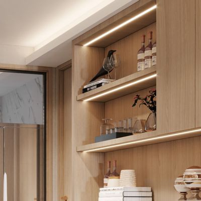 Profil en aluminium mené de bande avec le diffuseur de PC pour l'installation enfoncée