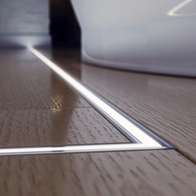 W50*H35mm a enfoncé le profil en aluminium de LED avec le diffuseur de PC pour la lumière linéaire