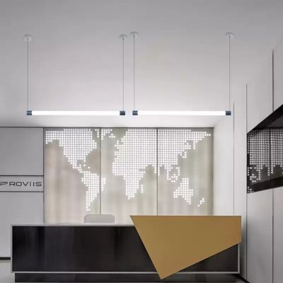 Maison φ60 de l'alliage 6063 T5 d'aluminium autour de profil de LED pour la lumière pendante