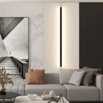 Sabler la LED allumant le profil en aluminium IP44 6063 T5 à travers le mur de couloir