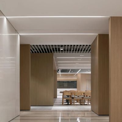 PMMA a enfoncé le profil IP45 de plaque de plâtre de la couverture LED de PC pour la LED linéaire