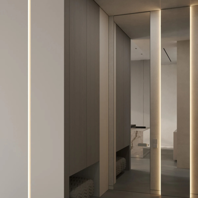Bon prix Profil en aluminium extérieur de bande mené par 56.8*11.2mm de profil de bâti en ligne