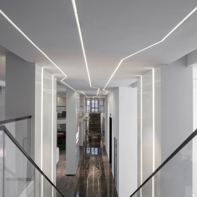 Bon prix IP44 a anodisé la carte PCB en aluminium du profil 17.5mm de bande de l'arc LED pour la chambre à coucher K29 en ligne