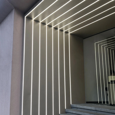 Bon prix Lumière de bande en aluminium menée de la Chambre 10mm LED de bâti de profil de bande mince en aluminium du profil 12*8mm LED en ligne