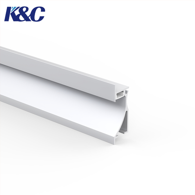 Bon prix 6061-T6 alliage LED profilés de la jupe dissipation de chaleur efficace en ligne