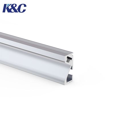 Éclairage décoratif encastré pour armoire Profilé LED en aluminium Dissipation thermique efficace