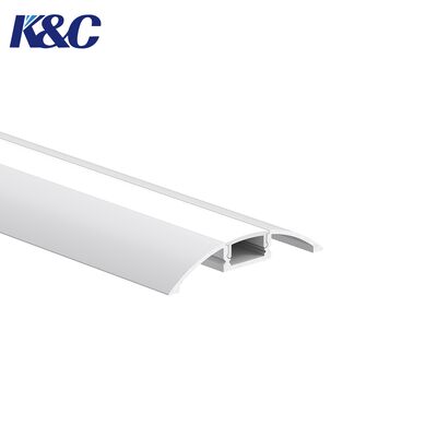 Bon prix Profilé en aluminium pour bande LED K18 avec dimensions L56,8*H11,2mm et alliage d'aluminium 6063-T5 pour éclairage en saillie en ligne