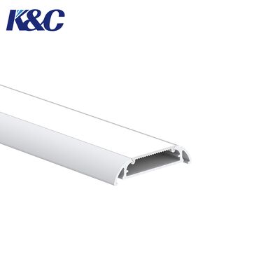 Bon prix 6063 LED Aluminium Channel K19 avec W39.0 × H9.0mm Taille et 2M/PCS Longueur personnalisée pour les lampes à bande LED de 24 mm en ligne