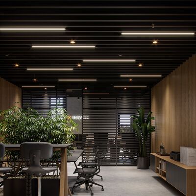 Bon prix Profil d'évier à chaleur en alliage d'aluminium 6063 T5 à haute conductivité thermique pour l'éclairage LED d'installation en suspension en ligne