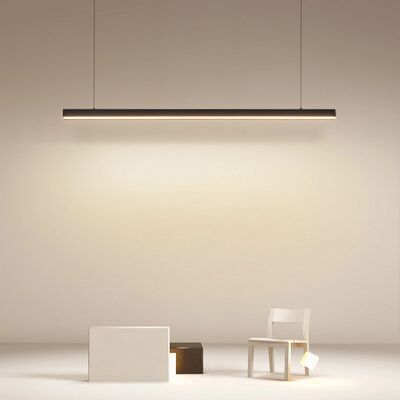 Profilé LED suspendu K94 résistant à la corrosion et à dissipation thermique élevée en alliage d'aluminium 6063 T5