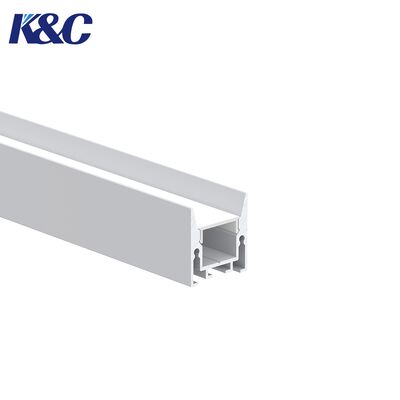 Profilé aluminium K95 pour bande LED lumineuse personnalisable avec alliage 6063 T5 pour installation en suspension