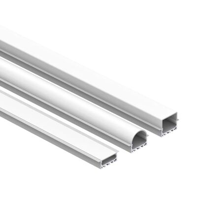 Bon prix Profilé en aluminium pour bande LED à montage encastré avec alliage d'aluminium 6063 et garantie de 5 ans en ligne