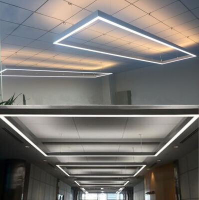 Bon prix Profil de dissipateur de chaleur à bande LED de levage KN4 en alliage d'aluminium 6063 T5 pour l'éclairage vers le haut et vers le bas et 50000 heures de travail en ligne