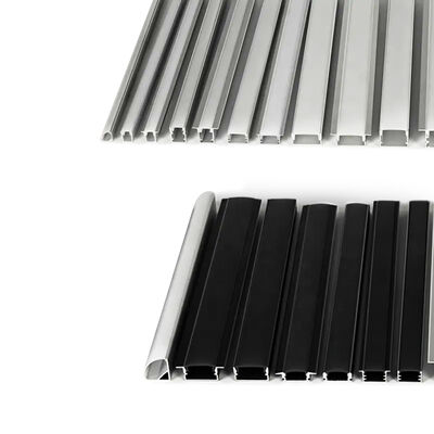 Bon prix Profilé en aluminium LED en alliage d'aluminium 6063 T5 W17.0*H9.0mm avec garantie de 5 ans et couvercle PC en ligne
