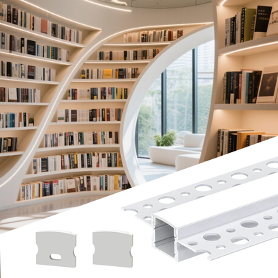 Qualité Logement d'extrusion de profil de plaque de plâtre de ROHS LED pour l'éclairage de plafond Usine