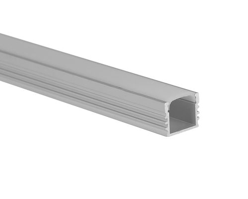 W16.5mm H13.5mmLinear allumant le profil en aluminium de bande de 6063 T5 LED avec la couverture de diffuseur de PC