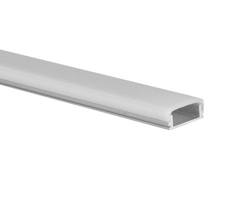 Profil en aluminium de bande de LED avec le diffuseur plat de voûte de couverture de PC pour le support extérieur