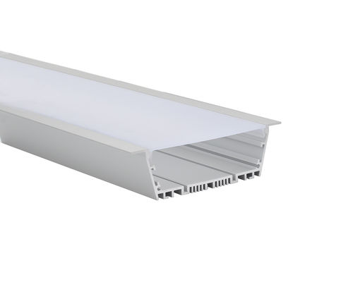 Bon prix profils 2.5m en aluminium de radiateur d'extrusion de 101.4*35mm en ligne
