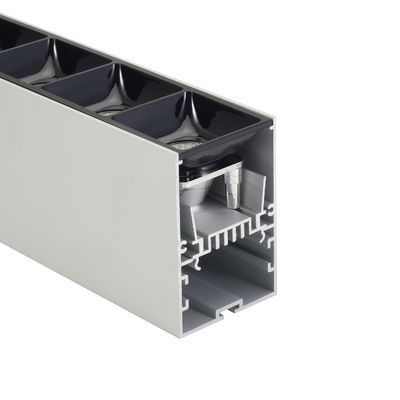 Bon prix Profil en aluminium en aluminium mené d'In LED de conducteur du profil Width54mm High80mm de bande avec la lentille en ligne