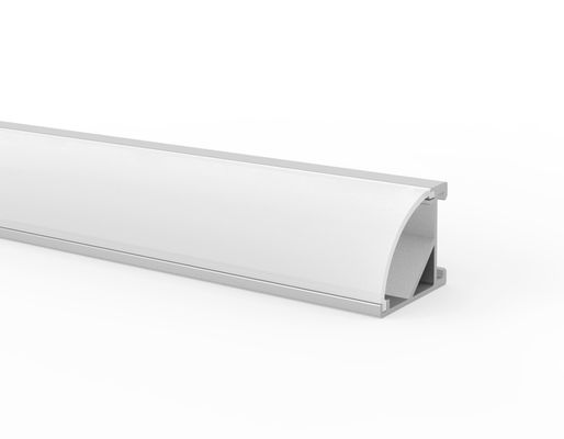 Profil en aluminium mené de bande pour le Cabinet de supermarché avec l'éclairage magnétique de PMMA W16mm