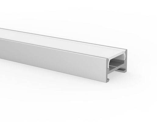 H10mm a anodisé l'illumination le profil mené en aluminium que magnétique a expulsée les profils en aluminium