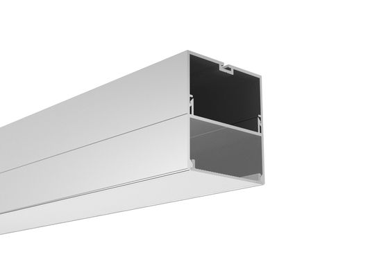 Le profil en aluminium en aluminium mené d'In LED de conducteur du profil 50*55mm de bande a mené l'extrusion en aluminium