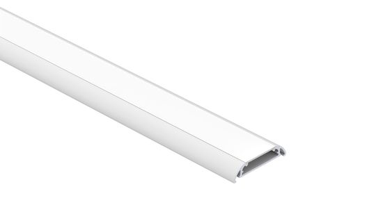 Couverture plate en aluminium menée de l'extrusion PMMA du profil IP44 de bande givrée par PC