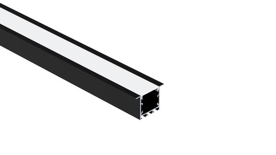 L'extrusion en aluminium de W35*H35mm LED profile le bâti enfoncé avec le diffuseur de PC