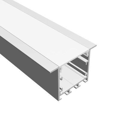 Grand radiateur en aluminium enfoncé par 35*35mm de la Manche de lumière de la puissance LED