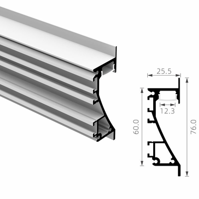 Bon prix L'alliage en aluminium du profil 6063 d'illumination d'intérieur du coin IP20 a enfoncé en ligne