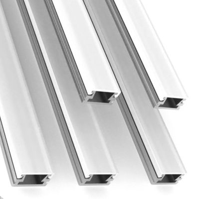 Le PC en aluminium de profil de bande de H7.5mm LED a givré le processus d'extrusion de ROHS
