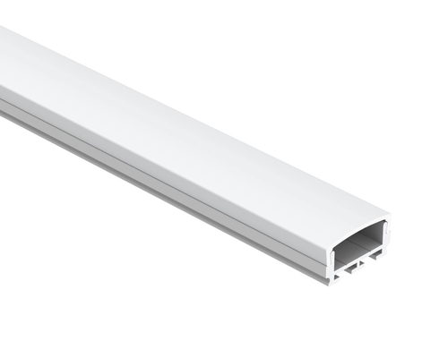 Bon prix Noir en aluminium de support de profil de bande extérieure argentée d'IP20 LED diffus en ligne