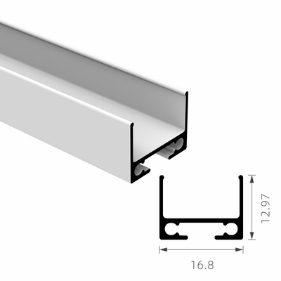 Bon prix 6063 t5 le profil en aluminium du noir LED a expulsé des profils de radiateur en ligne