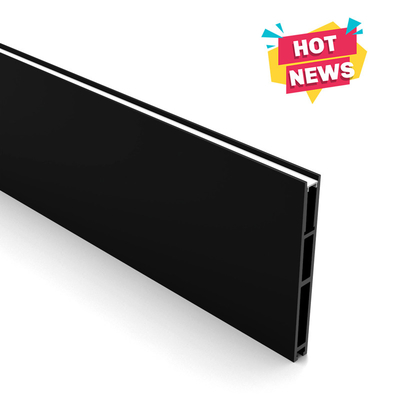 6063 t5 ont enfoncé le profil en aluminium de LED avec le fil accrochant approprié