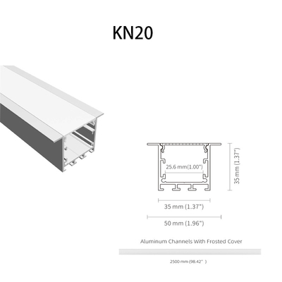 Bon prix 6063 T5 ont enfoncé le radiateur imperméable en aluminium du profil IP20 de LED en ligne