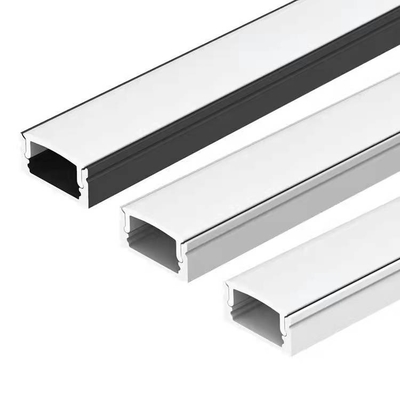 Bon prix extrusion en aluminium de la Manche de profil de bande de 17*9mm LED avec la couverture de PC en ligne