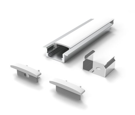 Bon prix 23*9mm ont enfoncé le profil en aluminium de LED en ligne